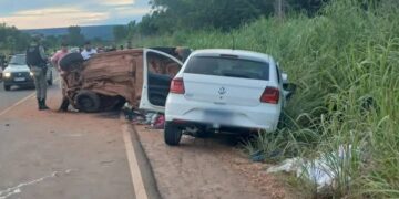 Homem e bebê de apenas 2 meses morrem em grave acidente no interior do Piauí