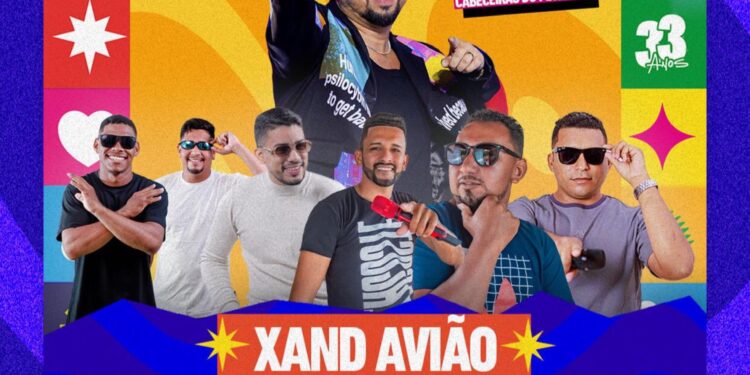 Cabeceiras comemora 33 anos com o maior show de sua história: Xand Avião é a atração principal
