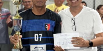 Com a presença do Prefeito Dr. Osael, final da 1ª Copa Rural de Futsal de Lagoa Alegre entra para a história