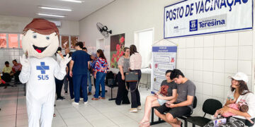 FMS inicia campanha de vacinação contra gripe em Teresina