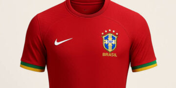 CBF nega uniforme com camisa vermelha para a disputa da Copa do Mundo de 2026
