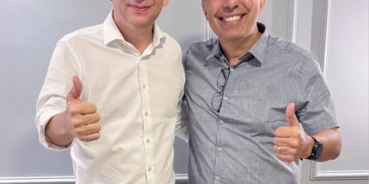 Dr. Osael se reúne com o Deputado Federal Castro Neto para fortalecer parcerias em prol de Lagoa Alegre