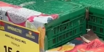 Cliente flagra rato entre produtos em supermercado da rede Mateus em São Luís