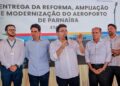 Rafael Fonteles e ministro entregam nova estrutura do Aeroporto de Parnaíba, que terá voos diretos para Fortaleza