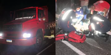 Motociclista morre após ser atingido por caminhão na zona Rural de Cocal