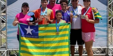 Piauiense é destaque em competição nacional de natação com dois títulos nacionais