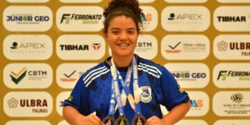 Estudante piauiense conquista 3 medalhas na Taça Brasil de Tênis de Mesa