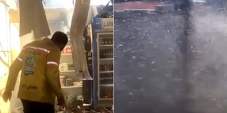 Incêndio destrói panificadora em Bom Jesus e causa pode ter sido curto-circuito