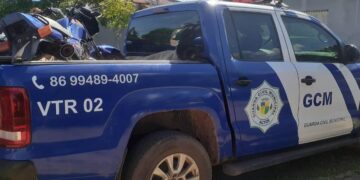 Motocicleta roubada em José de Freitas é recuperada pela Guarda Civil em Altos