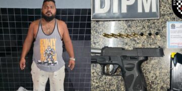Homem é preso após ameaçar homem e duas crianças com arma de fogo em Parnaíba