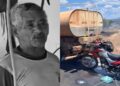 Idoso morre após colisão com caminhão pipa na PI-115 em São Miguel do Tapuio