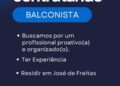 Farmácia Popular do Trabalhador abre vaga para balconista em José de Freitas