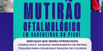 Mutirão de Oftalmologia leva atendimento gratuito à população de Cabeceiras