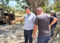 Prefeito Dr. Osaelzim acompanha perfuração de novo poço tubular na comunidade Mangabeira