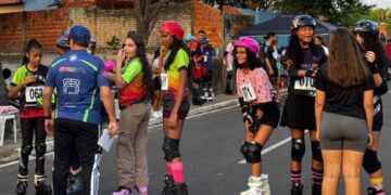 3º Circuito de Velocidade Freitense de Patins reúne atletas de várias cidades e destaca equipe local