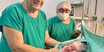 Nasce Maria Cristina, primeira neta do saudoso Firmino Filho