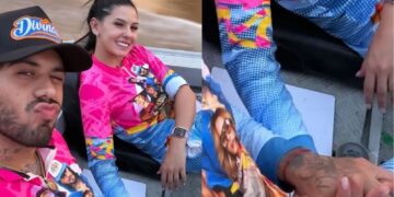 Zé Felipe e Ana Castela agitam rumores de romance com foto de mãos dadas