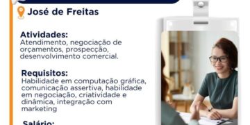 Oportunidade de emprego para ex-alunos no Senac de José de Freitas