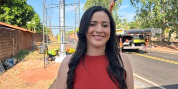 Helena Barros destaca a importância das obras de infraestrutura do Governo do Estado em José de Freitas