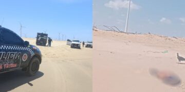 Homem é encontrado morto com pés e mãos amarrados na Praia da Pedra do Sal