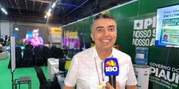 Prefeito de Lagoa Alegre destaca potencial do município durante 2º dia da Feira dos Municípios