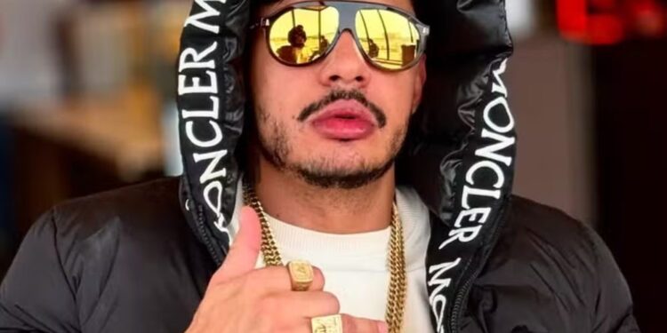 Rapper Hungria é internado em Brasília com suspeita de ingestão de bebida adulterada