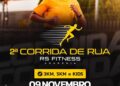 Inscrições estão se esgotando para a 2ª Corrida de Rua da RS Fitness em José de Freitas