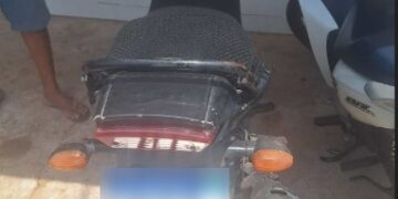 Polícia Militar recupera moto furtada e prende suspeito em José de Freitas