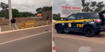 Após sair da penitenciária, motociclista morre ao colidir com poste na BR-343