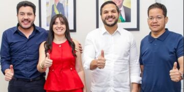 Presidente da Câmara Helena Barros se reúne com Washington Bandeira e fortalece articulações políticas em prol de José de Freitas