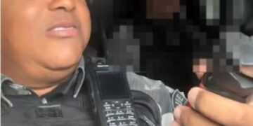 Capitão é transferido após vídeo soltando spray de pimenta em viatura no PI