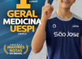 Aluno do São José faz maior nota do Brasil no ENEM e garante 1º lugar em Medicina na UESPI