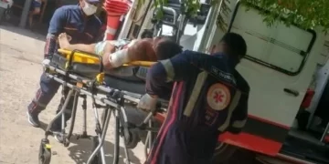 Homem é socorrido após ser baleado com ao menos cinco tiros em União