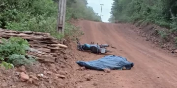Pedreiro morre após perder o controle de motocicleta em estrada vicinal no Piauí