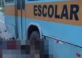 Duas pessoas morrem em colisão com ônibus escolar na PI-113, próximo a Santa Teresa