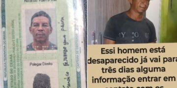 Homem de 52 anos está desaparecido há três dias no Piauí; família busca por notícias