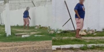 Homem é flagrado se masturbando próximo a escola; em Parnaíba