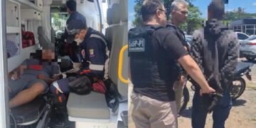 Motociclista é preso após agredir passageiro com pedra durante corrida em Teresina