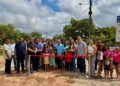 Vereador Abraão Araújo inaugura calçamento na comunidade Tinguins em José de Freitas
