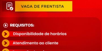 Posto Santa Vitória abre vaga para frentista em José de Freitas