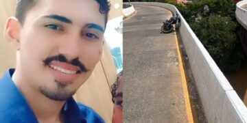 Corpo de motociclista que caiu da Ponte da Amizade é encontrado após buscas