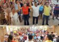Vereador Tiago Pinto reúne centenas de amigos com Janaína Marques e Santana em José de Freitas