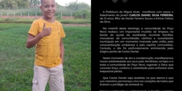 Menino morre afogado durante mutirão de limpeza de açude em Miguel Alves