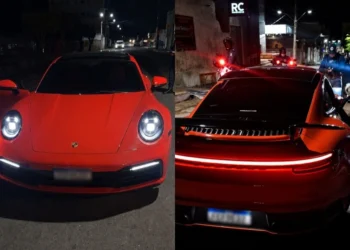 Porsche 911 é interceptada após manobras perigosas em São Raimundo Nonato