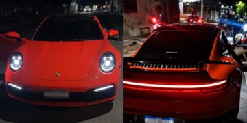 Porsche 911 é interceptada após manobras perigosas em São Raimundo Nonato