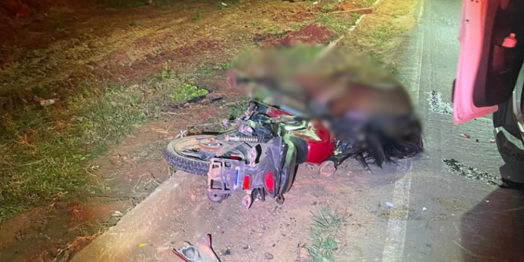 Motociclista sem capacete morre ao colidir com cavalo na PI-144 em São Raimundo Nonato