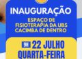 Lagoa Alegre inaugura novo Espaço de Fisioterapia na UBS Cacimba de Dentro