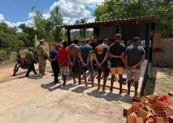 Oito suspeitos de executar homem dentro de casa em José de Freitas são presos durante operação policial