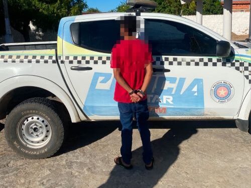 Suspeito é preso por ameaçar dar três tiros no rosto da própria irmã no Piauí