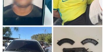 Polícia Militar apreende revólver e conduz dois suspeitos na Barragem do Bezerro em José de Freitas
